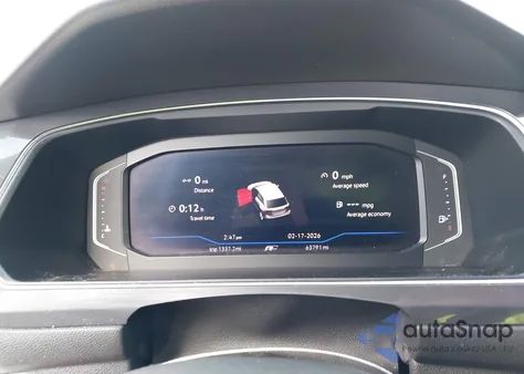 2020 Volkswagen Tiguan 2.0T Sel Premium R-Line из США, поврежденный, VIN 3VV4B7AX1LM022723